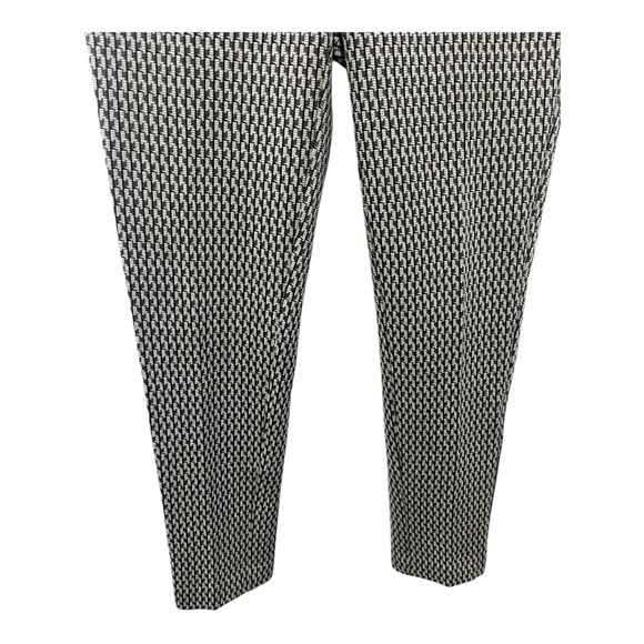 THEORY TRECCA TAILORED GEOMETRIC PRINT DRESS PANT SIZE 0 - Picture 8 of 14